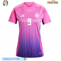 Camisa de time de futebol Alemanha Niclas Fullkrug #9 Replicas 2º Equipamento Feminina Europeu 2024 Manga Curta